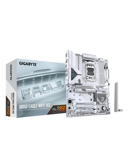 GIGABYTE B850 EAGLE WIFI7 ICE Placa base - Procesadores AMD Ryzen