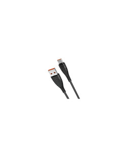Veger Conexión USB-A a USB-C Nylon trenzado 1.2m