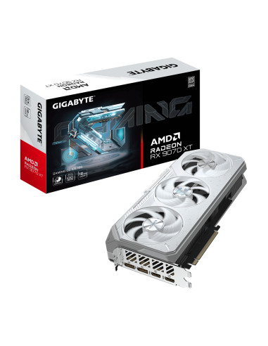 GIGABYTE Radeon RX 9070 XT GAMING OC ICE 16G Tarjeta Gráfica