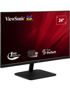 MONITOR VIEWSONIC 24 IPS 100HZ 1MS SLIM FRAME HDMI VGA EYE PROTECH 3YR GAR 2