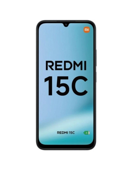 SMARTPHONE XIAOMI REDMI 15C 6.9 4GB/256GB/50MP/NFC/5G BLACK