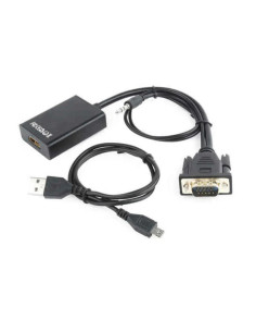 ADAPTADOR VGA A HDMI ADAPTADOR DE CABLE DE VIDEO 15CM