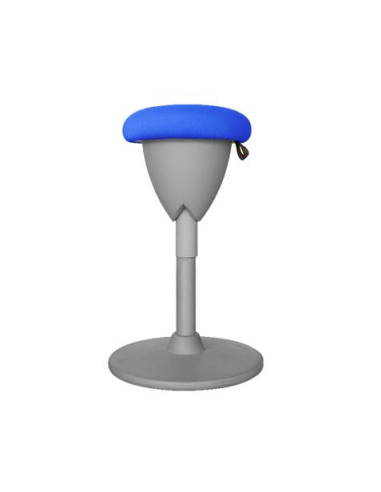 TABURETE MULTIUSOS BALANCIN DESIGN AZUL CROMAD