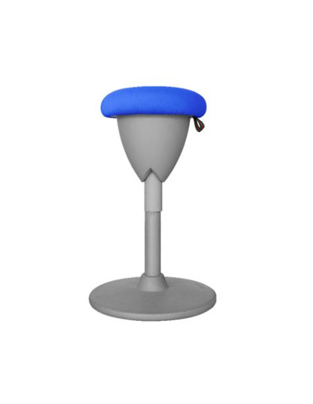 TABURETE MULTIUSOS BALANCIN DESIGN AZUL CROMAD