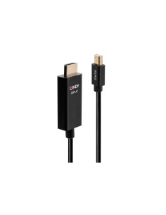 Lindy 40922 adaptador de cable de vÍ­deo 2 m Mini DisplayPort HDMI