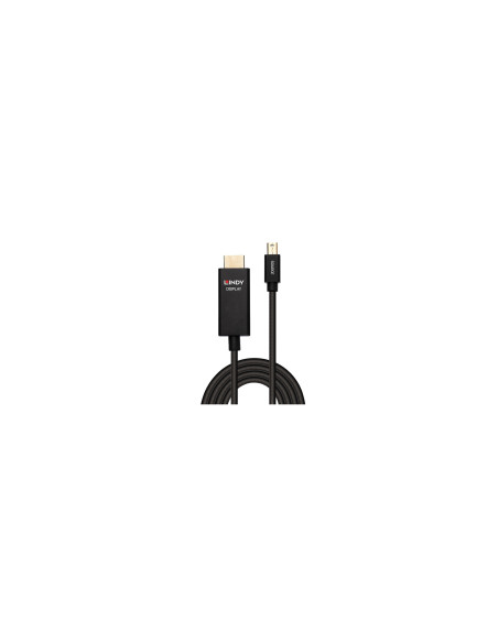 Lindy 40922 adaptador de cable de vÍ­deo 2 m Mini DisplayPort HDMI