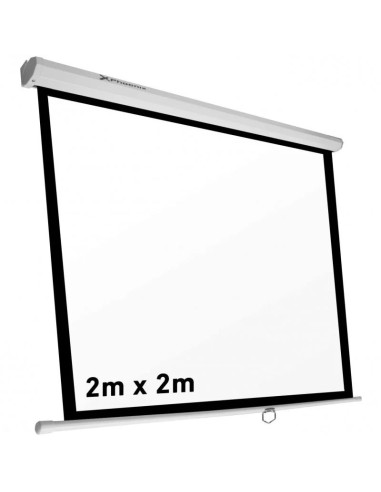 PANTALLA PROYECCION PHOENIX PARED Y TECHO MANUAL 112 200X200