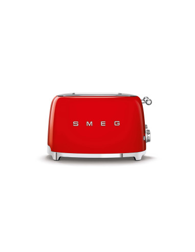 Smeg TSF03RDEU tostadora 6 4 rebanada(s) 2000 W Rojo