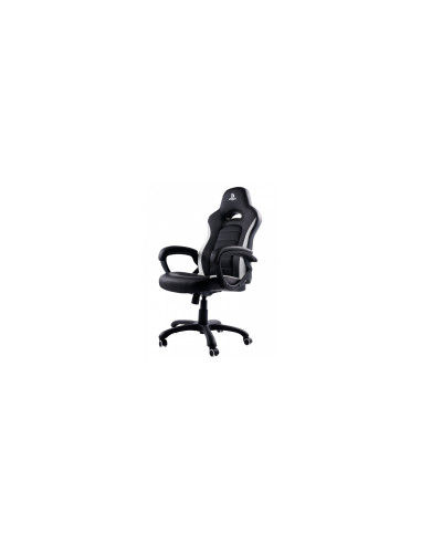 NACON CH-350ESS Silla para videojuegos universal Asiento acolchado Negro, Blanco