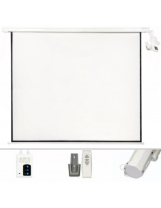 PANTALLA PROYECCION MOTORIZADA 2 X 2MTR CROMAD 2