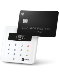 Sumup Air Lector de Tarjetas de Crédito Portátil Bluetooth para Chip
