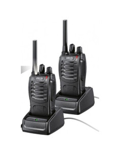 PACK 2 WALKIE-TALKIE BANDA BLUETOOTH 446MHZ 3KM GREENLYCA