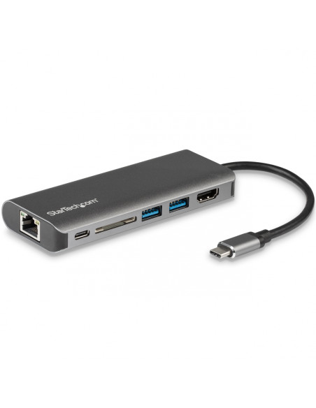 StarTech.com Adaptador Multipuertos USB-C - Docking Station Portátil