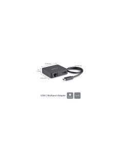 StarTech.com Adaptador Multipuertos USB Tipo C para Ordenador 2