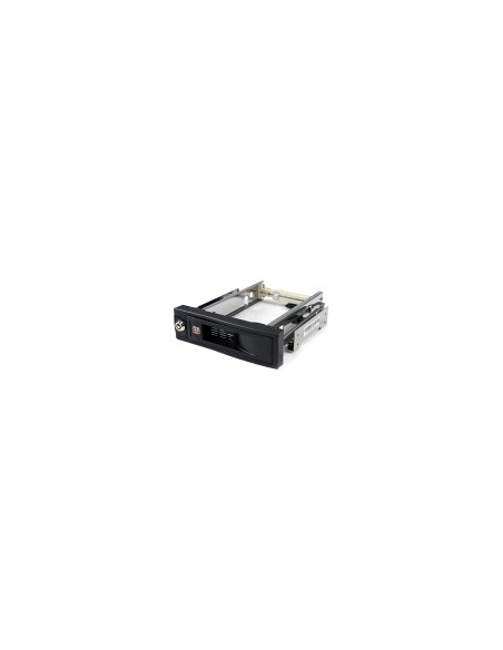 StarTech.com Rack Móvil Aluminio para Disco Duro HDD SATA de 3.5 Negro