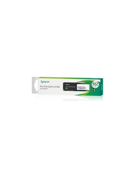 Disco SSD Apacer AS2280P4X 512GB/ M.2 2280 PCIe