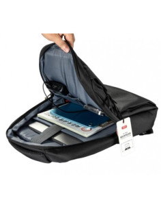 MOCHILA SPORT PARA PORTÁTILES HASTA 15.6\" CB02BK NEGRA XO 2