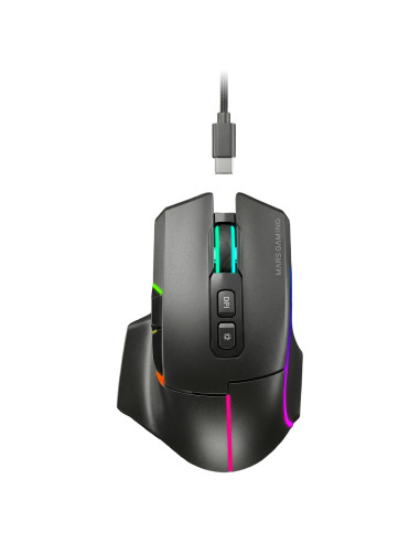 Mars Gaming MMWVECTOR ratón Juego mano derecha RF Wireless +