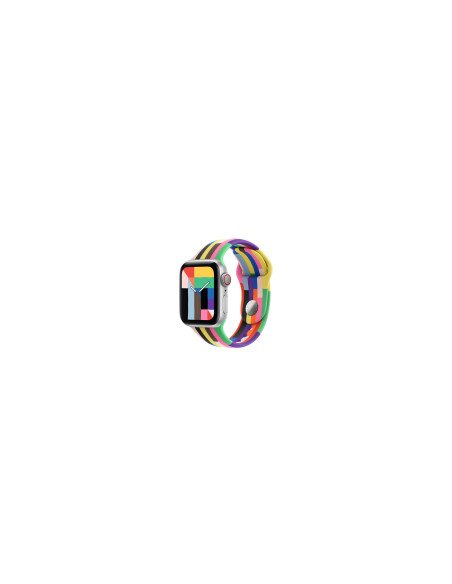 Apple MFFQ4ZM/A Accesorios para dispositivos vestibles inteligentes Grupo de rock Multicolor Fluoroelastómero