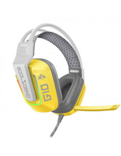 AURICULAR GAMING G10 | XBOX | PS5 | PS4 | SWITCH | PC | AMARILLO COOLSOUND