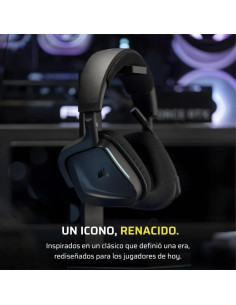 AURICULARES + MICROFONO CORSAIR VOID WIRELESS GAMING HEADSET BLACK 2