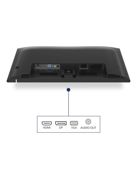 MONITOR PHILIPS 24 IPS 120HZ MULTIMEDIA VGA HDMI DP BLACK