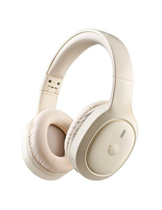 AURICULARES NGS ARTICA TEMPEST WIRELESS BLUETOOTH/MICROFONO/JACK BEIGE