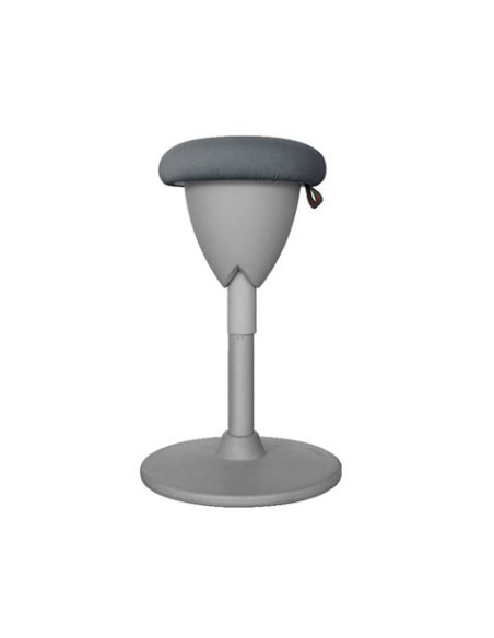 TABURETE MULTIUSOS BALANCIN DESIGN GRIS CROMAD