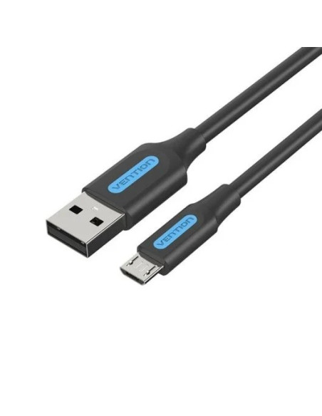 CABLE VENTION USB-A 2.0 - MICRO USB 60W 480MBPS 1.5M BLACK