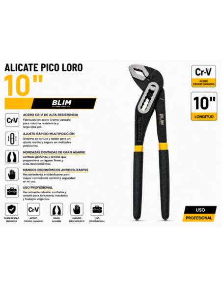 ALICATE PICO LORO 10\" BLIM