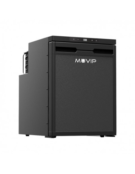 NEVERA FIJA CON COMPRESOR 12V 44 LITROS DOBLE ZONA 60W MUVIP