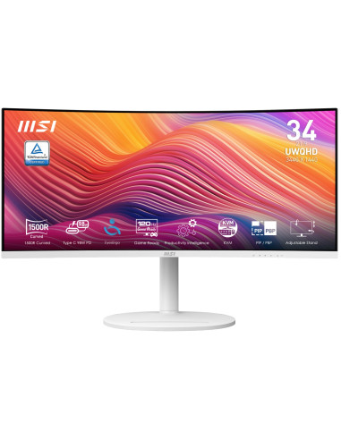 MSI Modern MD342CQPW pantalla para PC 86,4 cm (34") 3440 x 1440