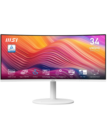 MSI Modern MD342CQPW pantalla para PC 86,4 cm (34") 3440 x 1440