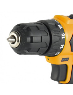 KIT TALADRO ATORNILLADOR 12V 1.5AH + 30 HERRAMIENTAS BLIM