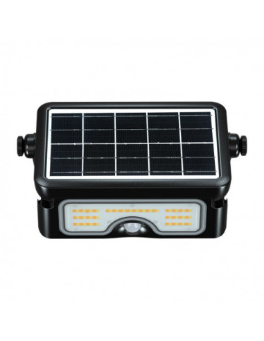 FOCO LED SOLAR 7W 900LM MULTIFUNCIÓN + CCT 3000K/4000K/6000K ELBAT