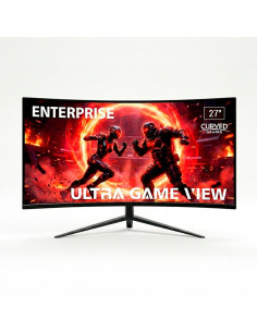 MONITOR ENTERPRISE ULTRAGAME-VIEW 27 2K CURVO 200HZ 2 X HDMI + 2 X DISPLAYPORT MULTIMEDIA VESA 3YR GAR