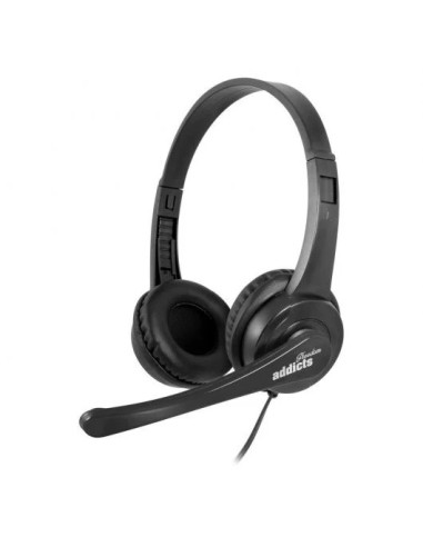 AURICULARES + MICROFONO NGS VOX505 USB BLACK