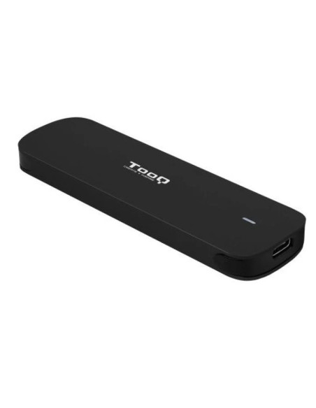 CAJA EXTERNA TOOQ ALUMINIO SSD M.2 NVME USB 3.1 BLACK