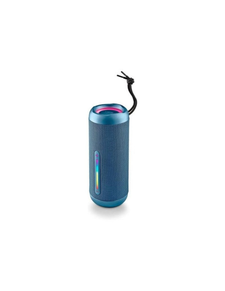 ALTAVOCES NGS ROLLER FURIA 2 RGB PORTATIL WATERPROOF IPX7/BT/USB/AUX BLUE