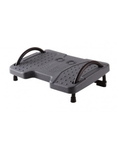 REPOSAPIES AJUSTABLE EN ALTURA GRIS CROMAD