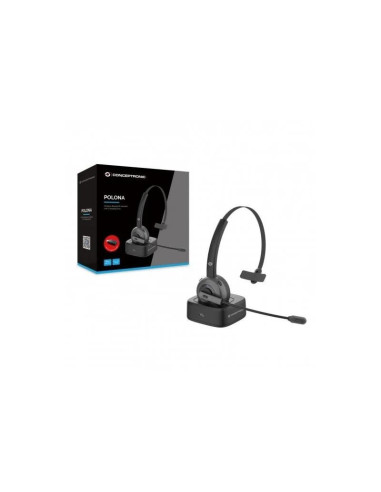 AURICULARES + MICROFONO CONCEPTRONIC CON BASE DE CARGA BLUETOOTH MONOAURAL