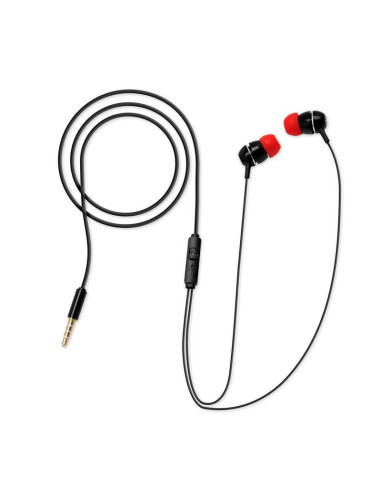AURICULARES + MICROFONO PHOENIX URBAN JACK BLACK