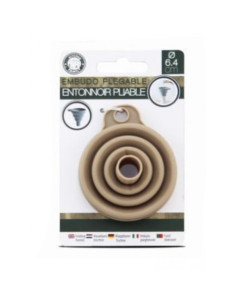 EMBUDO PLEGABLE 6.4X7CM DIAMETRO