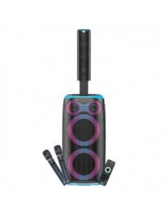 ALTAVOZ KARAOKE COOLSOUND BLAST PUMP 2.1 2X6.5\" + 5xTWEETERS 550W AZUL