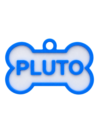 LLAVERO MASCOTA + NÚMERO DE TELEFONO 2 COLORES A ELEGIR