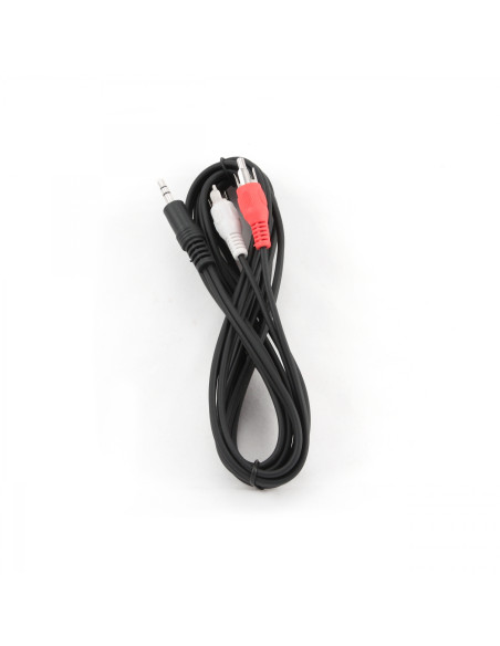 CABLE AUDIO ESTEREO GEMBIRD JACK 3.5MM MACHO A 2 RCA MACHO 2.5M CCA-458-2.5M