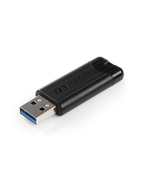 Verbatim PinStripe 3.0 Memoria USB 3.0 64GB Negro 49318