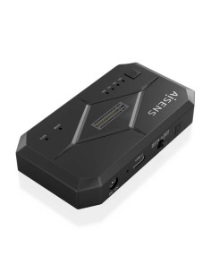 DOCK STATION CLONE AISENS 3.5/2.5 SATA M2 NVME USB 3.0 BLACK 2