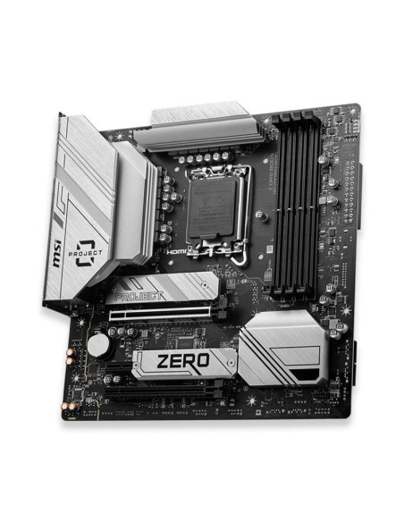 PLACA BASE MSI PRO B760M-PROJECT ZERO MATX 4XDDR5 HDMI + DP