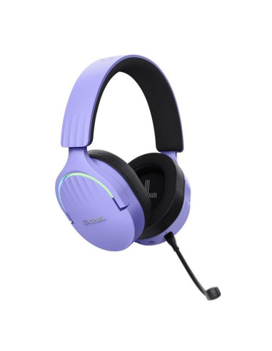 AURICULARES + MICROFONO TRUST GAMING RGB GXT 491P FAYZO HEADSET WIRELESS